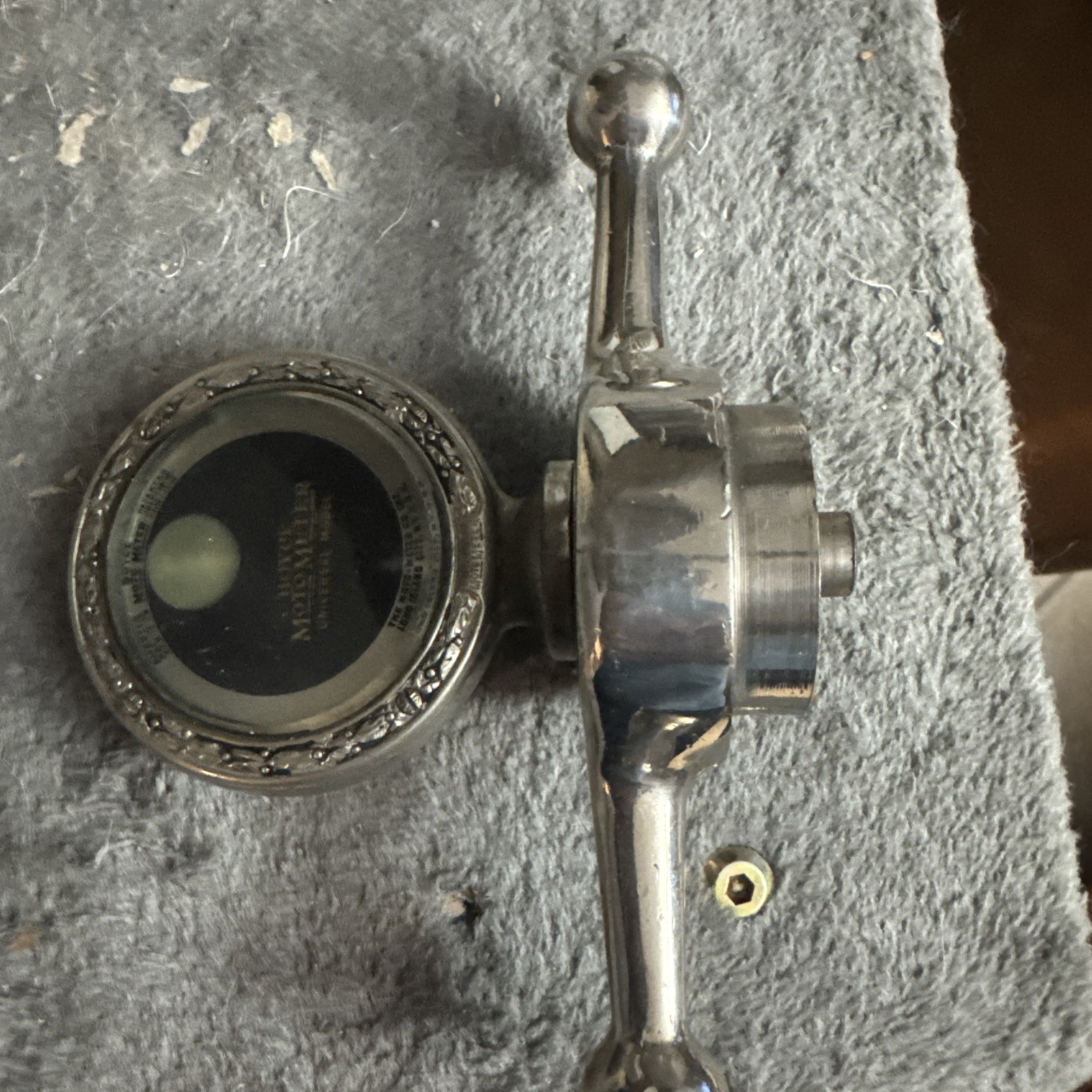 WORKING BOYCE MOTOMETER HOOD ORNAMENT, BEAUTIFUL CONDITION