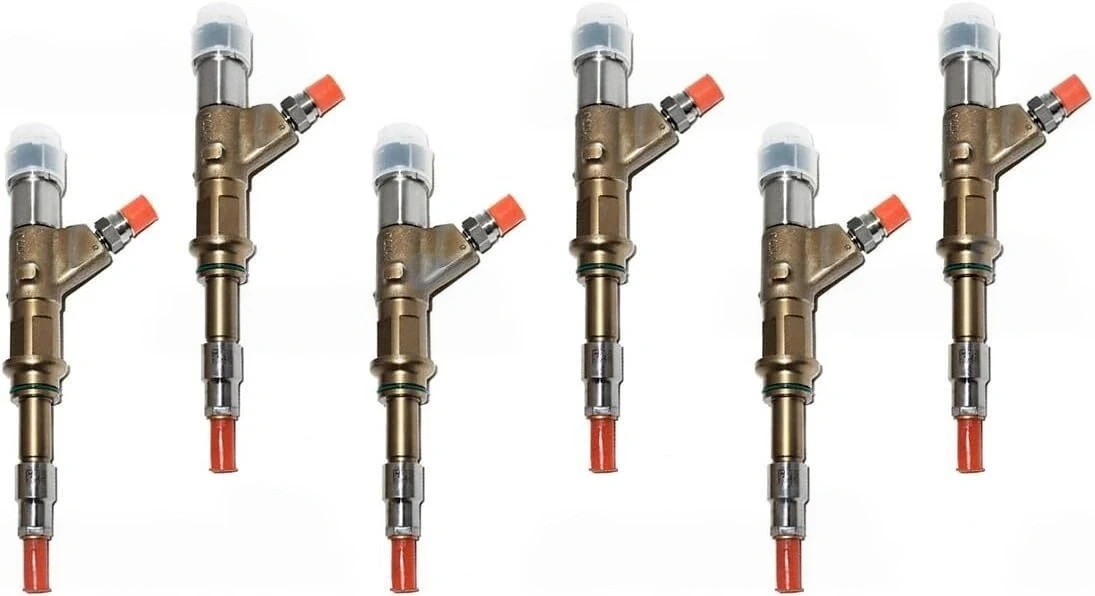 6Pcs Fuel Injector 4307475 for Fukuda Cummins ISG11.8L Engine