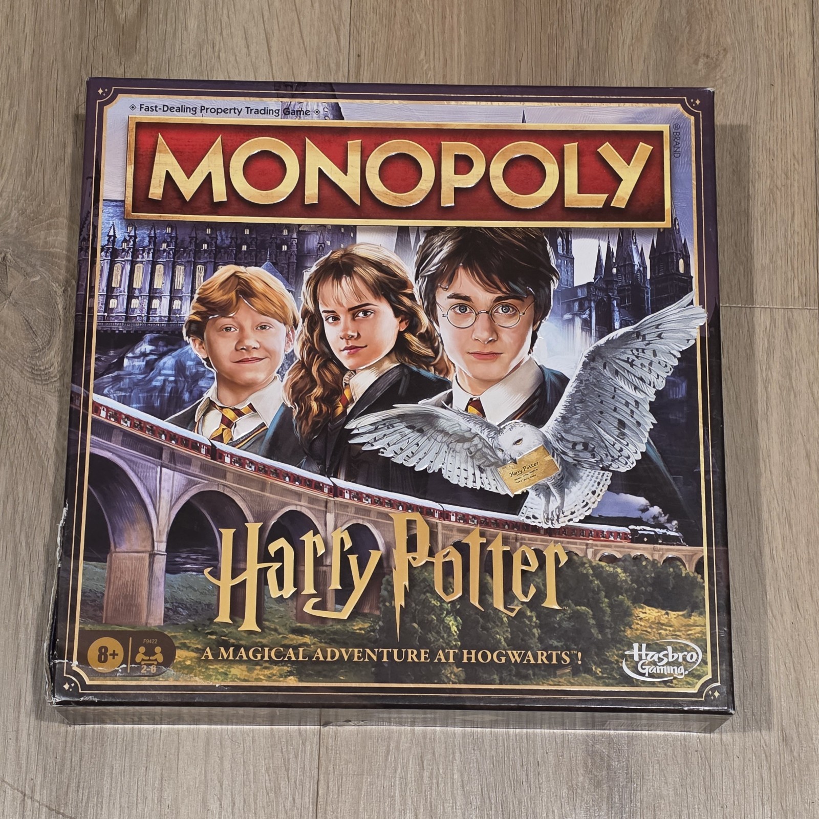 Monopoly Harry Potter Edition Board Game Magical Adventure at Hogwarts New 