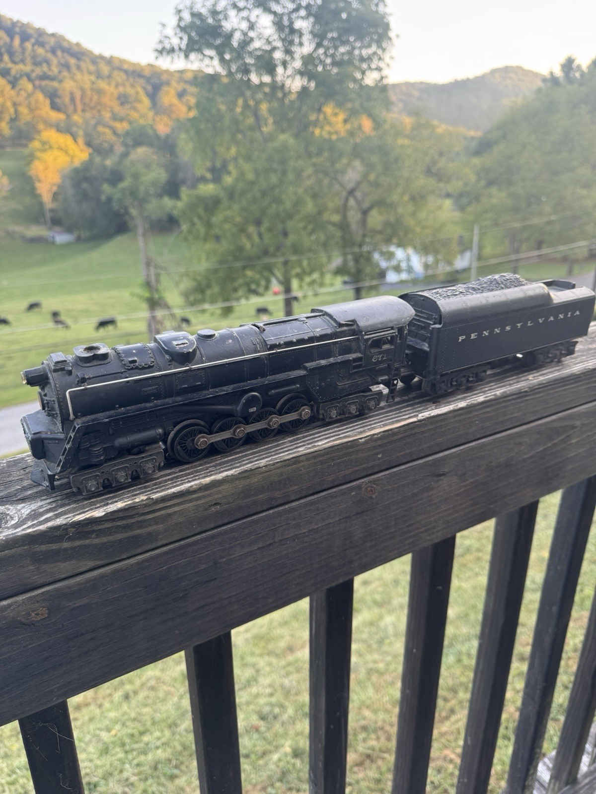 Lionel Postwar 671 S-2 Steam Turbine 2671W 12-Wheel Pennsylvania Tender O