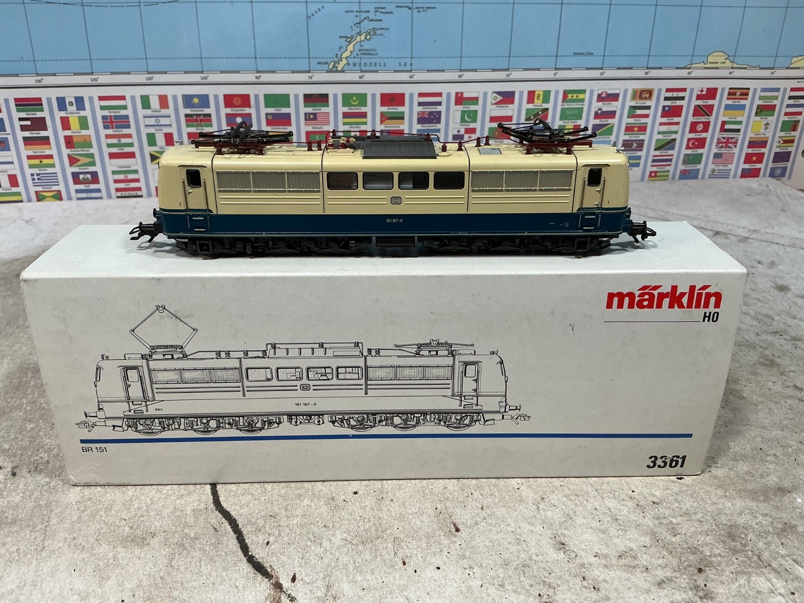 Marklin H0 3361 Electric Engine DB 151 107-0