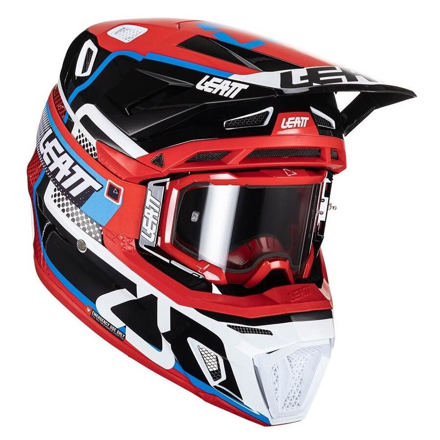 Leatt 2024 Moto 8.5 Composite Helmet With 5.5 Velocity Goggles