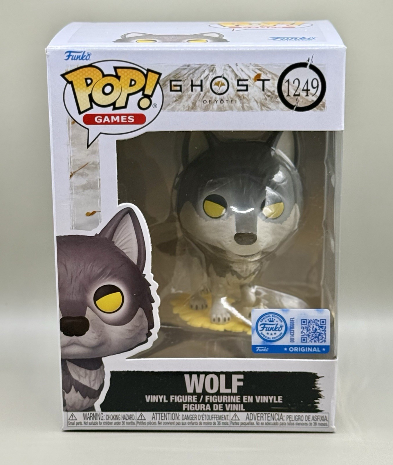 Funko Pop Wolf #1249 Ghost of Yōtei Game Funko Exclusive