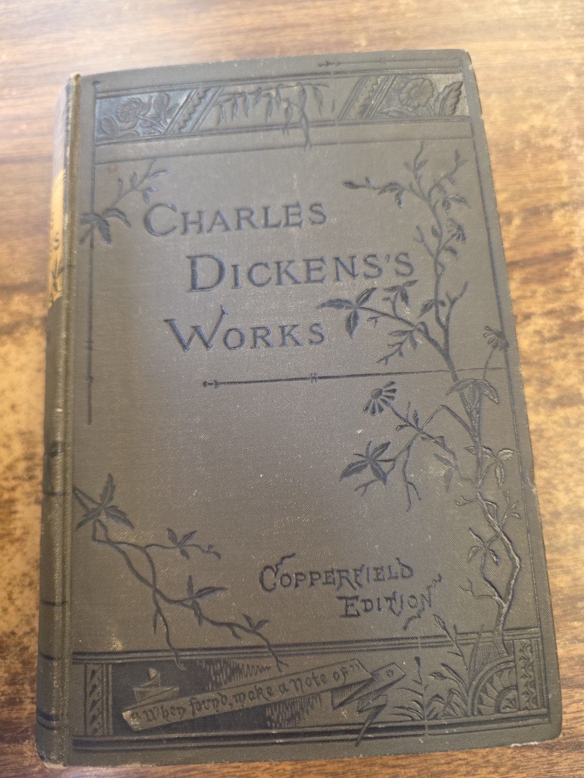 Charles Dickens Works VTG 1890 Charles Dickens Works VTG 1890