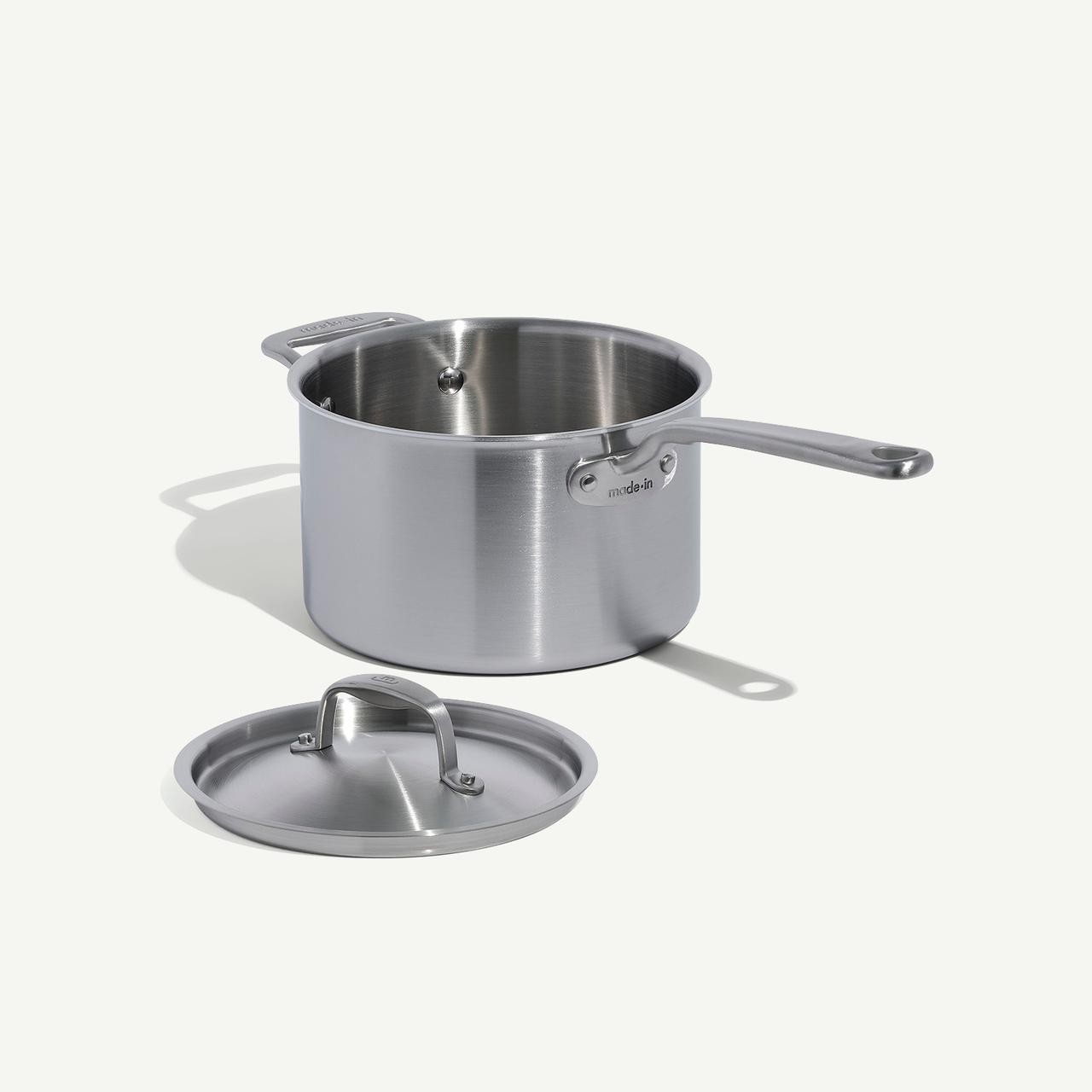 Made In Stainless Clad Saucepan - No Import Fees