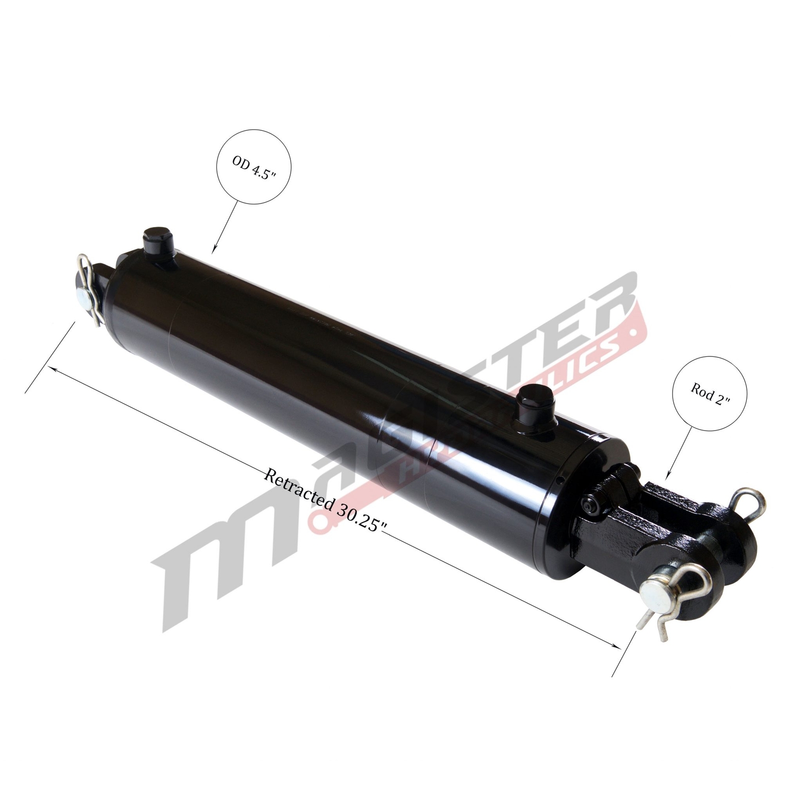 Hydraulic Cylinder Welded Double Acting 4\