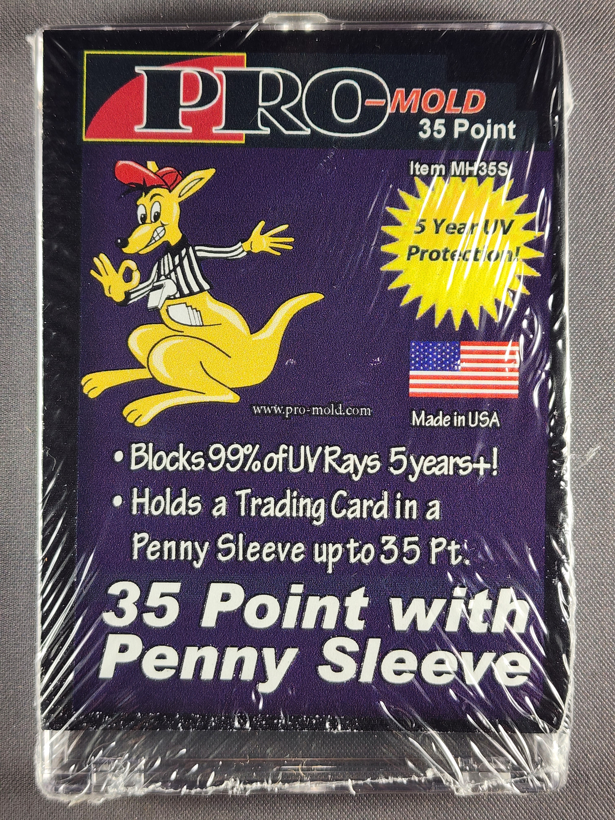 25x Pro-Mold MH35S 35pt 1st Gen Magnetic Card Holders w/ Sleeve Full Box USA 25x Pro-Mold MH35S 35pt 1st Gen Magnetic Card Holders w/ Sleeve Full Box USA