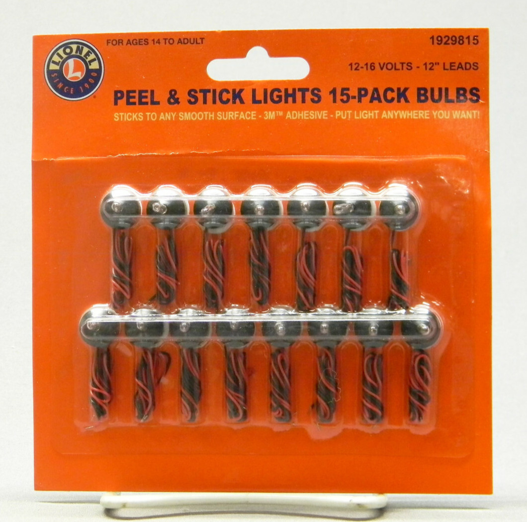 LIONEL PEEL & STICK LIGHTS 12\