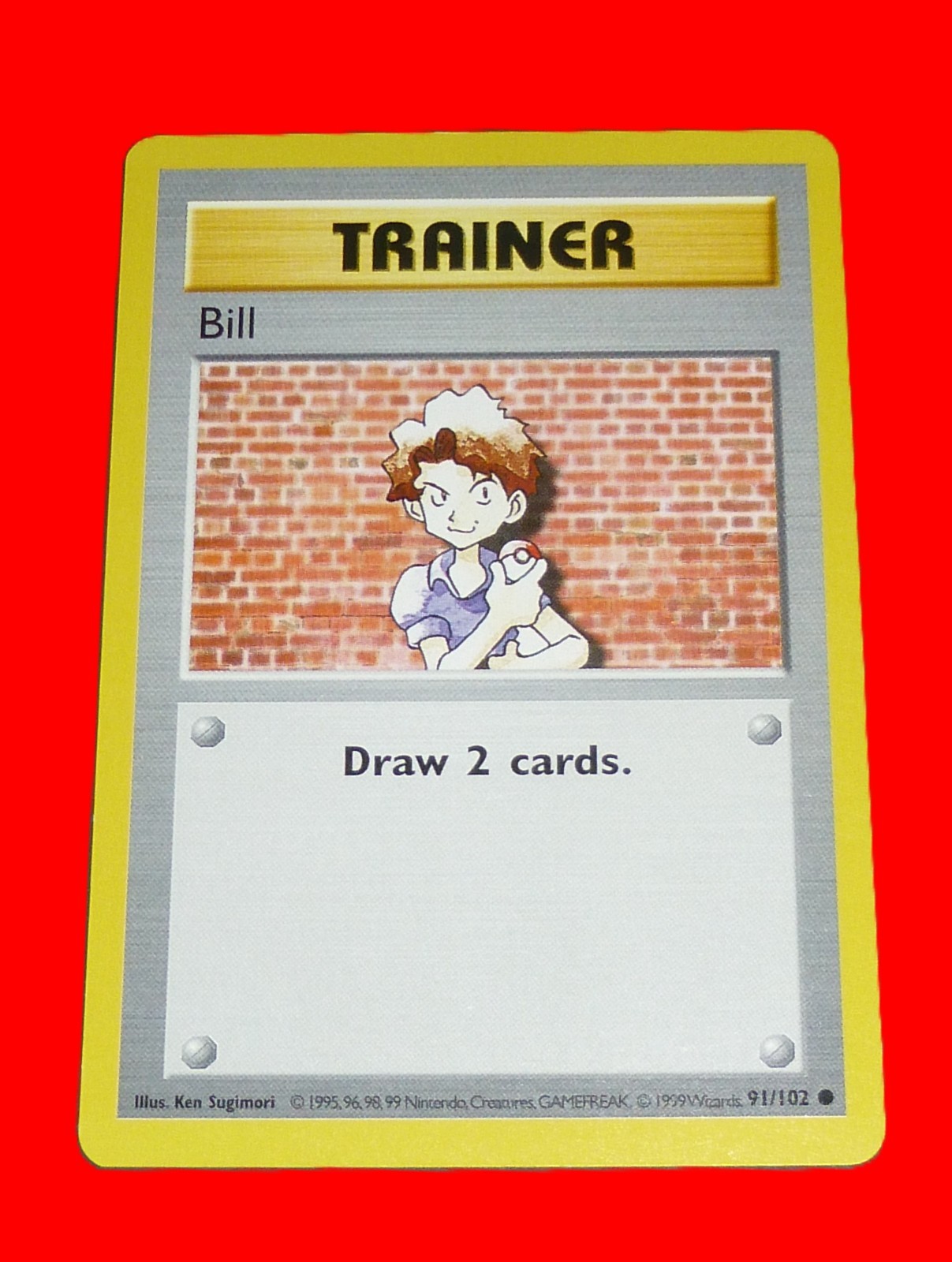 Bill Trainer Card Bill Trainer Card