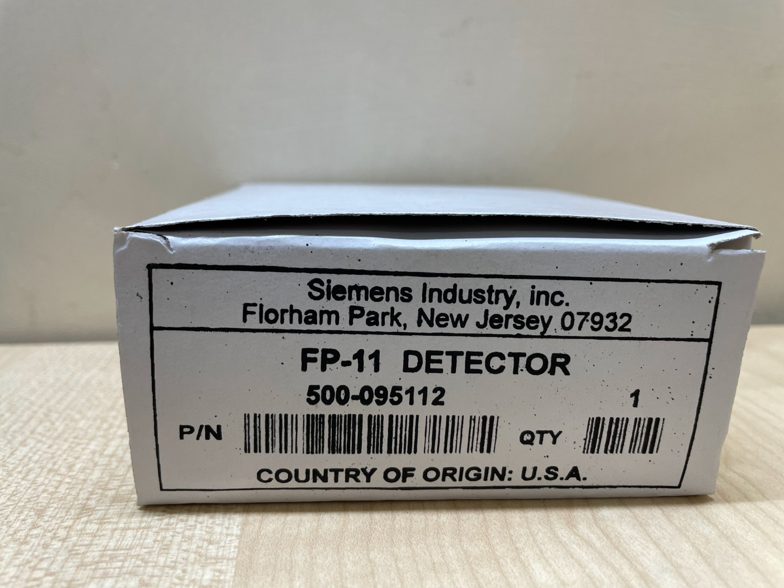 Siemens FP-11 Addressable Smoke Heat Detector Fire Alarm New Sealed