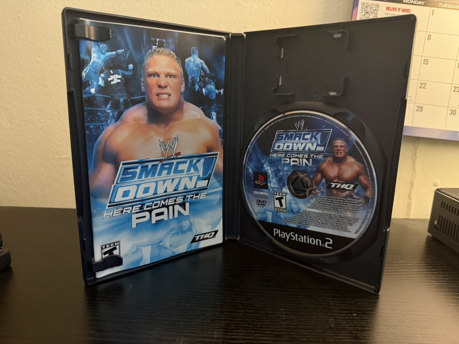 WWE SmackDown Here Comes the Pain (PlayStation 2, 2003) CIB | Complete | Tested