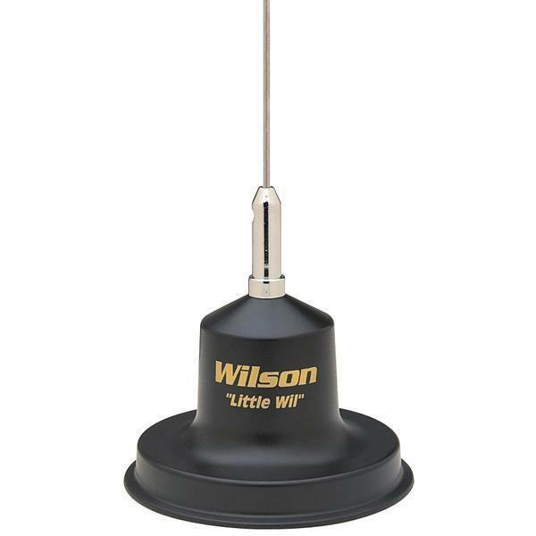Wilson Little Wil Black Magnet Mount Mobile CB Antenna kit SS whip (Boxed) Wilson Little Wil Black Magnet Mount Mobile CB Antenna kit SS whip (Boxed)
