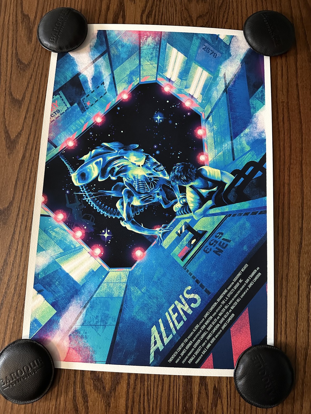 Aliens Mondo 16x24 Poster Bella Grace Limited Edition Print