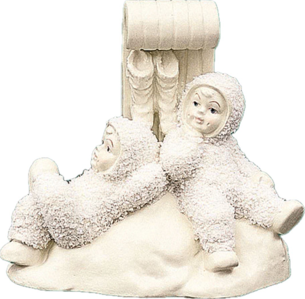 Snowbabies How Many Days TIL Christmas, Dept 56,Retired Figurine, With box