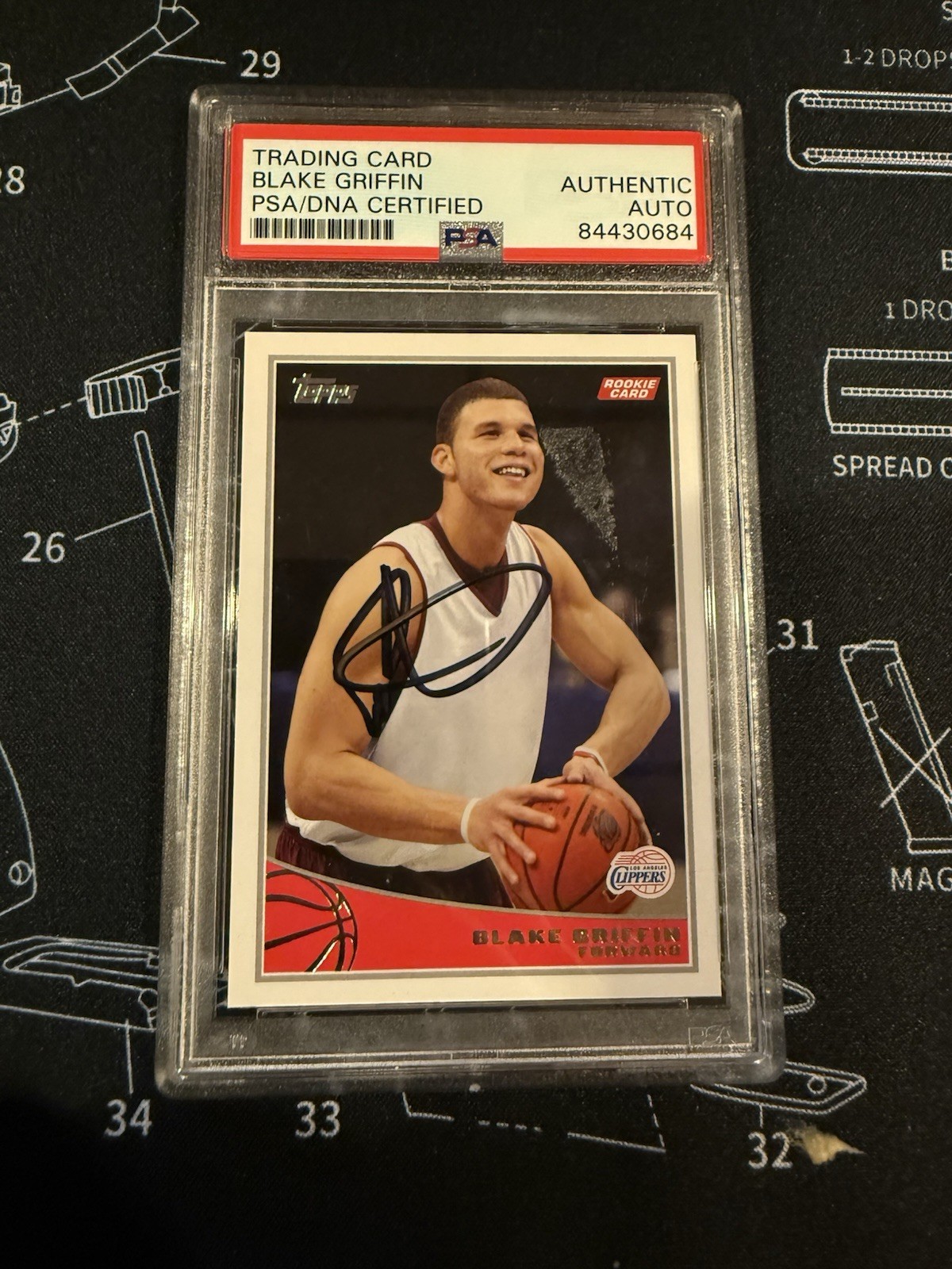 2009-10 Topps Blake Griffin Signed 
