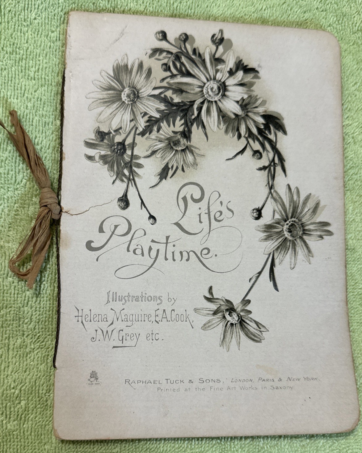 Antique Raphael Tuck & Sons Booklet “Life’s Playtime” Late 1800-early 1900’s Antique Raphael Tuck & Sons Booklet “Life’s Playtime” Late 1800-early 1900’s