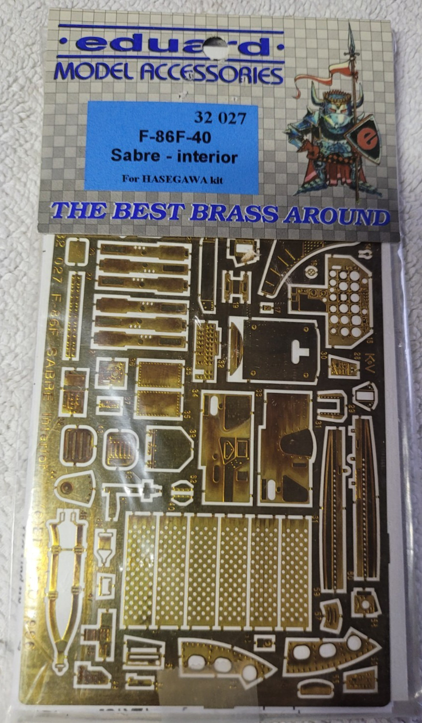 Model Part Eduard 1/48 Hassegawa Sabre - Interior F-86F-40 32 027