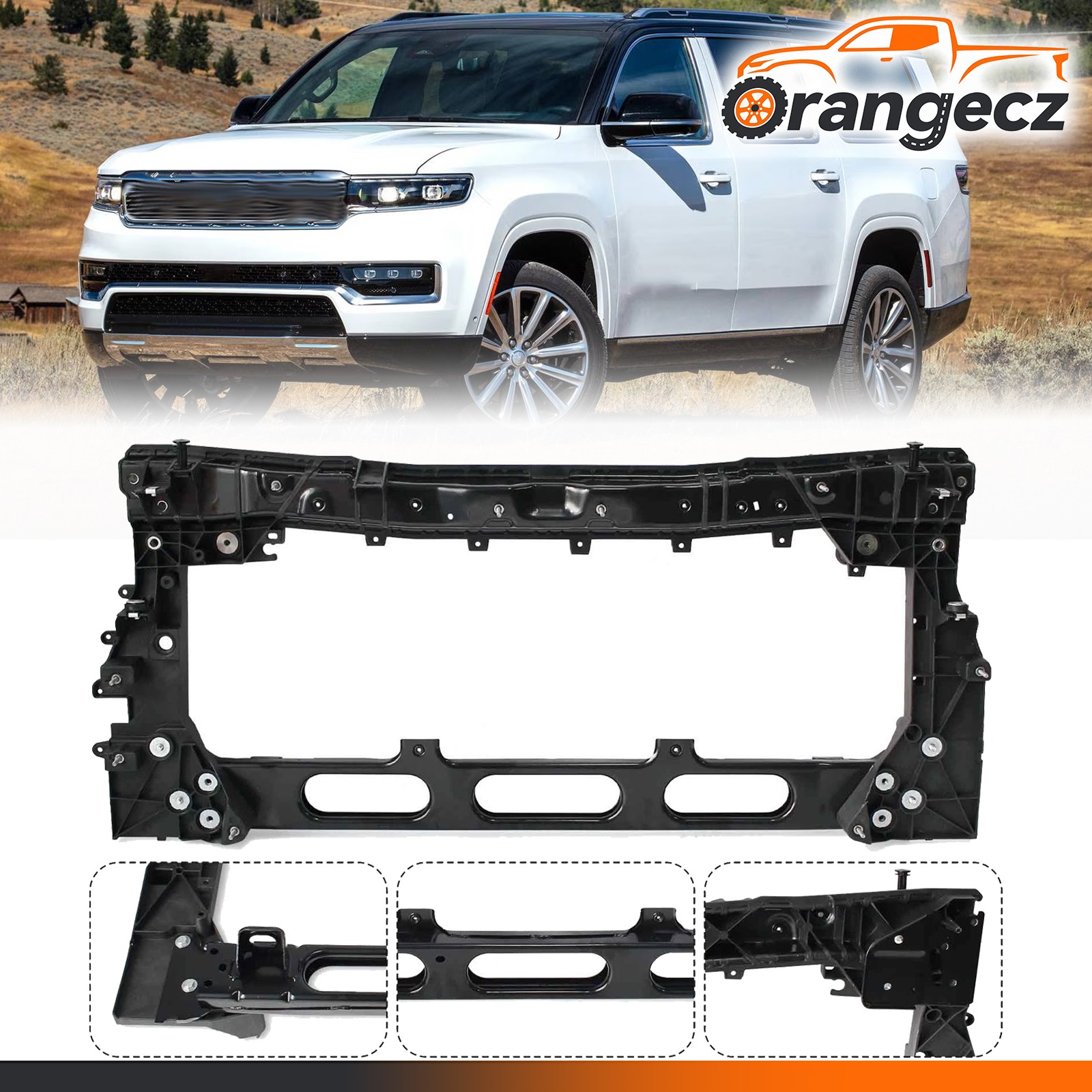 For Jeep Wagoneer Grand L 2023-2024 Bumper Radiator Support Core 68563708AA