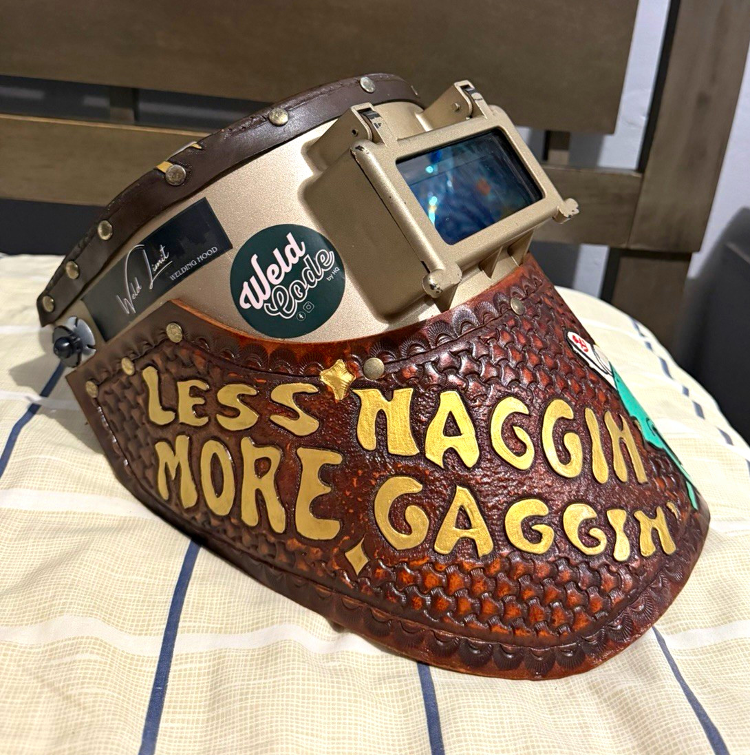 Custom Hand-Painted Welding Helmet – One of a Kind – Auto Darkening – Rare Custom Hand-Painted Welding Helmet – One of a Kind – Auto Darkening – Rare