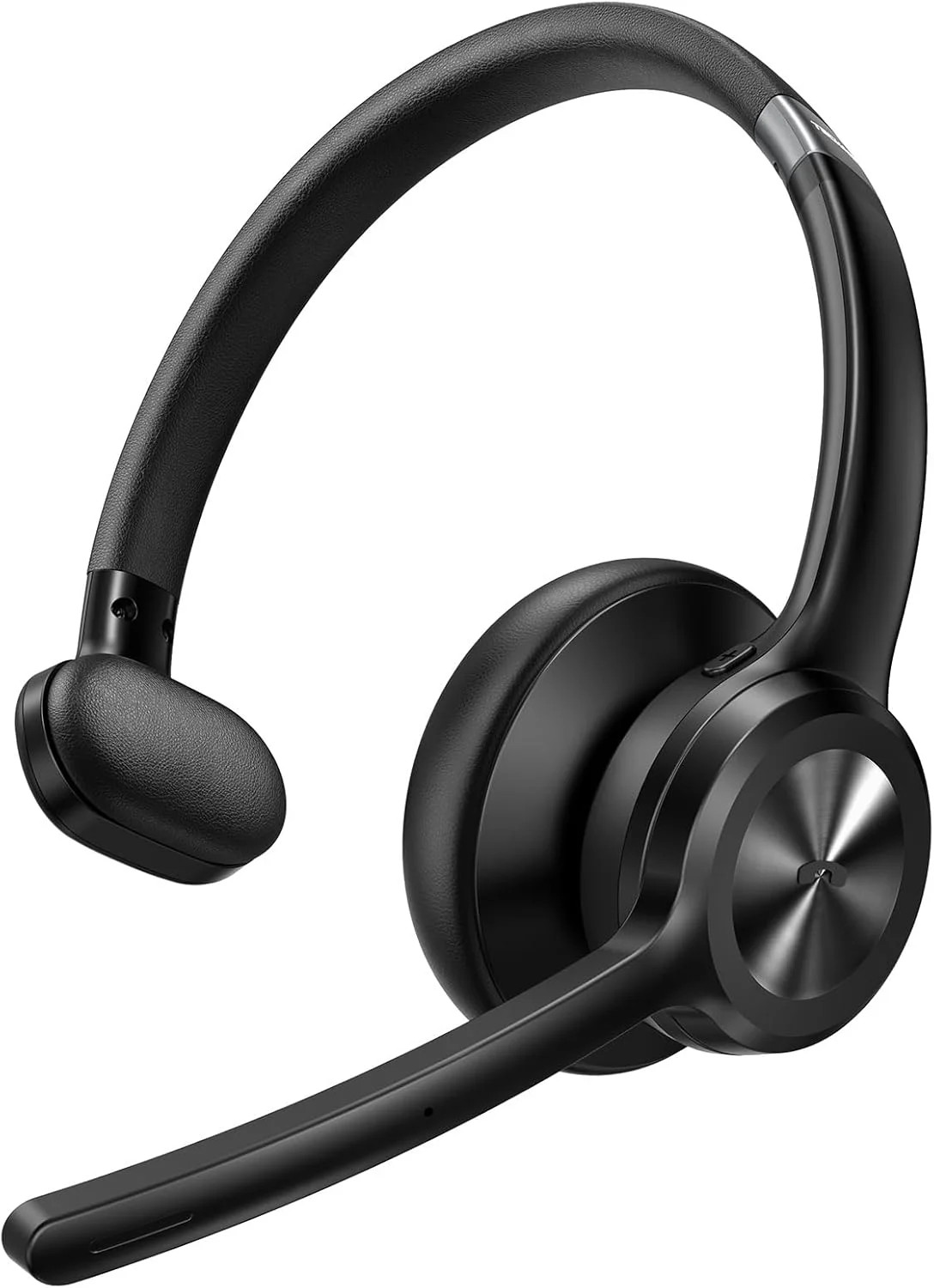 AI Trucker Headset Wireless Bluetooth 5.2 Noise Cancelling Mic For Phones PC US