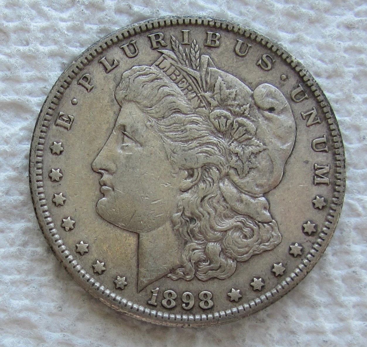 1898-S Morgan Silver Dollar Rare Key Date San Francisco Mint XF / AU 1898-S Morgan Silver Dollar Rare Key Date San Francisco Mint XF / AU
