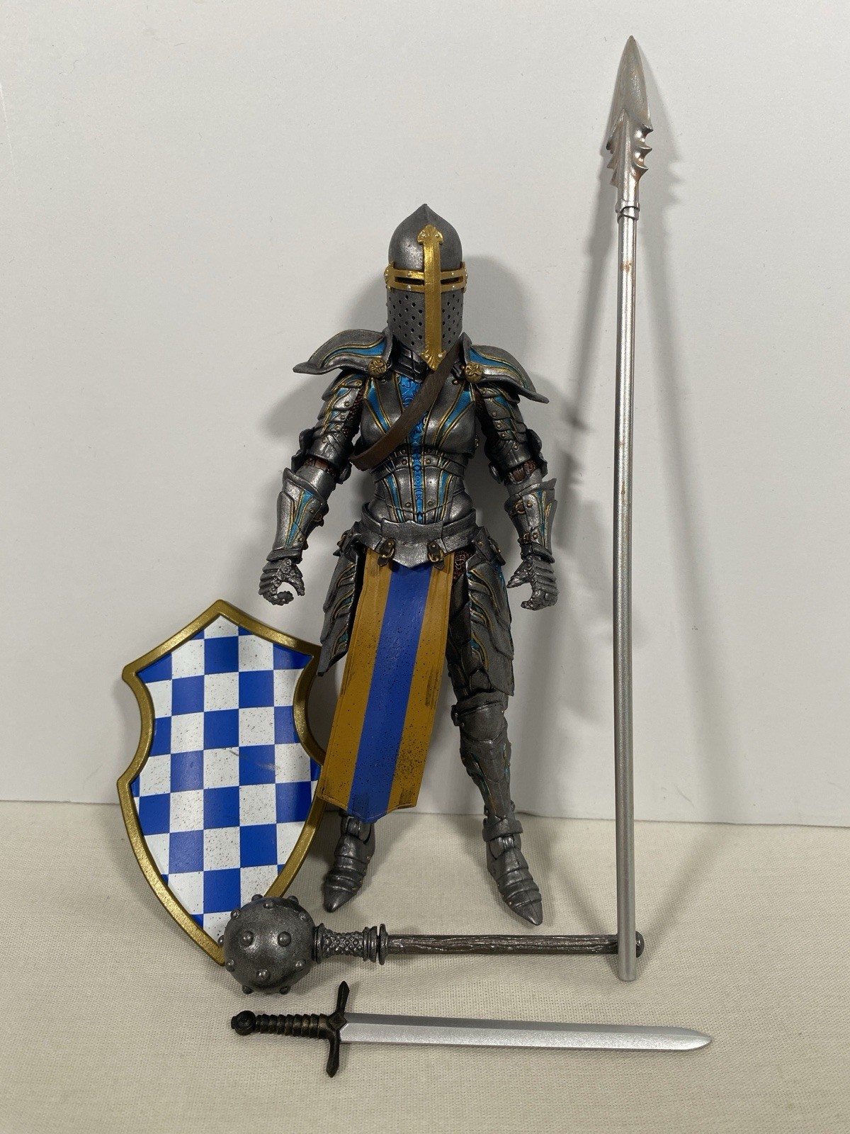 4H Four Horsemen Mythic Legions Deluxe Knight Builder INCOMPLETE Figure 4H Four Horsemen Mythic Legions Deluxe Knight Builder INCOMPLETE Figure