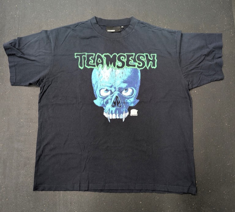 TeamSesh Bones Numbskull Shirt XXL 2XL Sold Out Rare G59 FTP TeamSesh Bones Numbskull Shirt XXL 2XL Sold Out Rare G59 FTP
