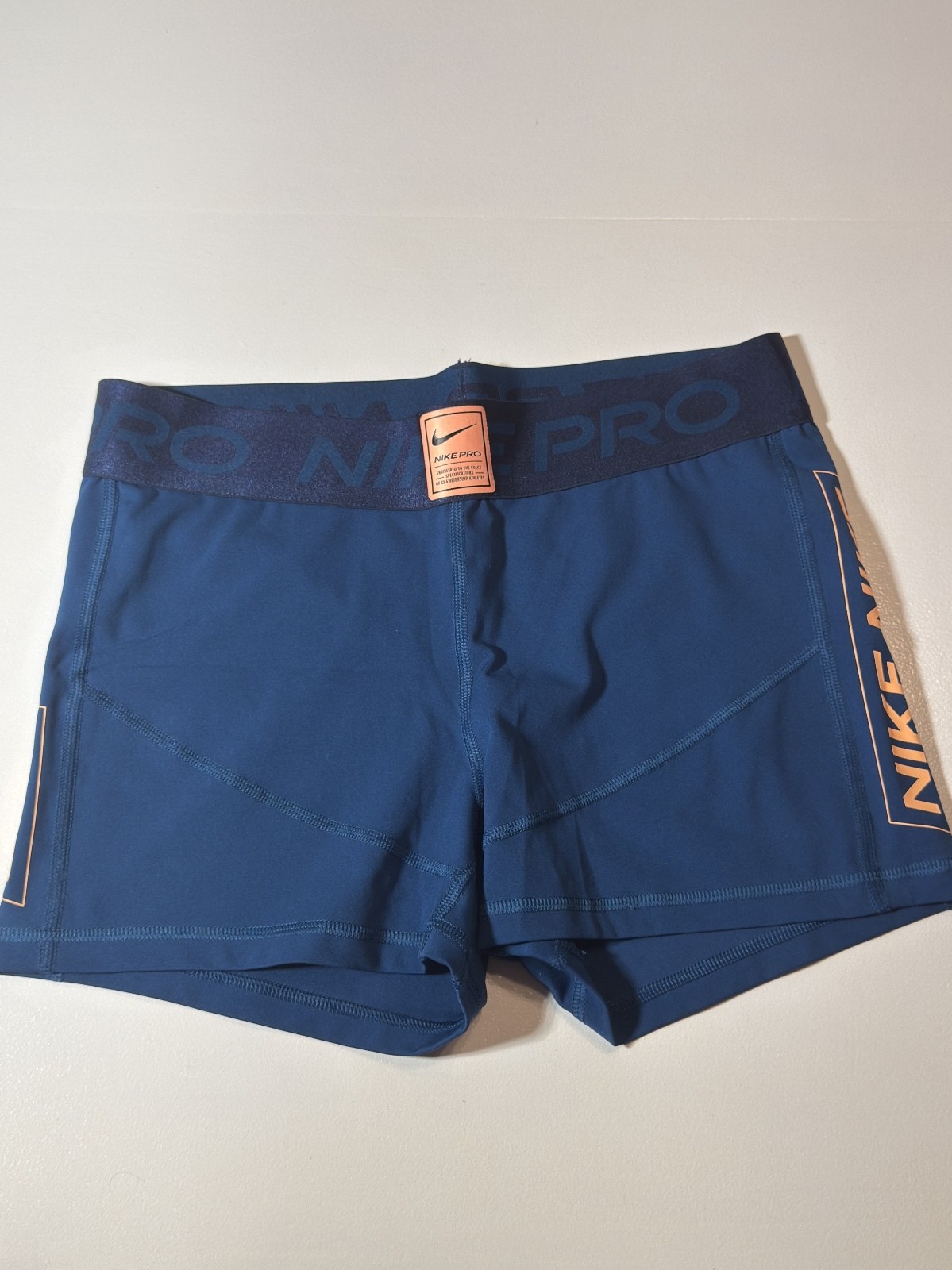 Nike Pro Dri Fit Blue Compression Shorts Size Large Nike Pro Dri Fit Blue Compression Shorts Size Large