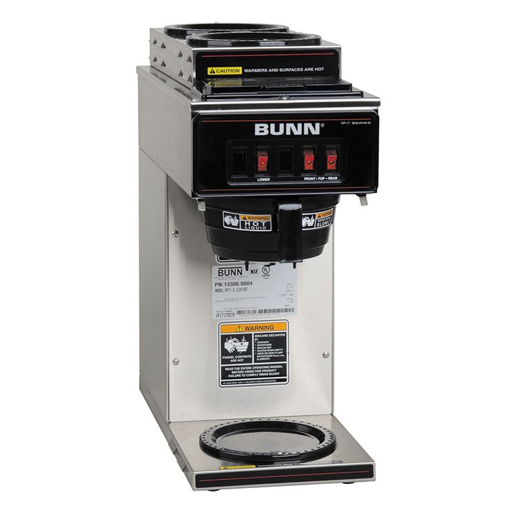 Bunn-O-Matic Bunn VP173 3.8 gal/hr Pourover Coffee Brewer w/ 3 Warmers