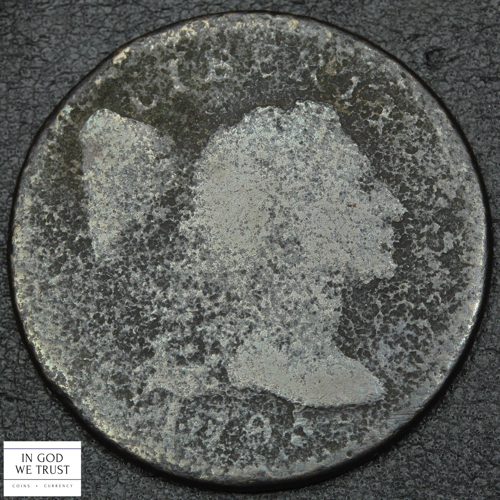 1795 Plain Edge Liberty Cap Flowing Hair Copper Large Cent 1C 1795 Plain Edge Liberty Cap Flowing Hair Copper Large Cent 1C
