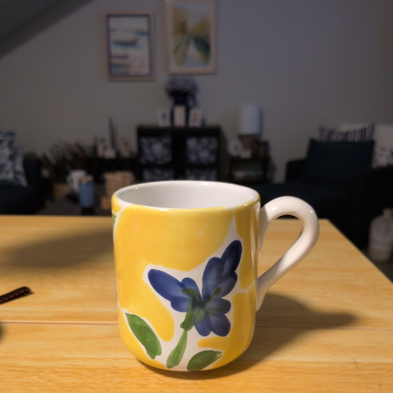 Dansk Portugal Floral Ceramic Mugs Set Dansk Portugal Floral Ceramic Mugs Set