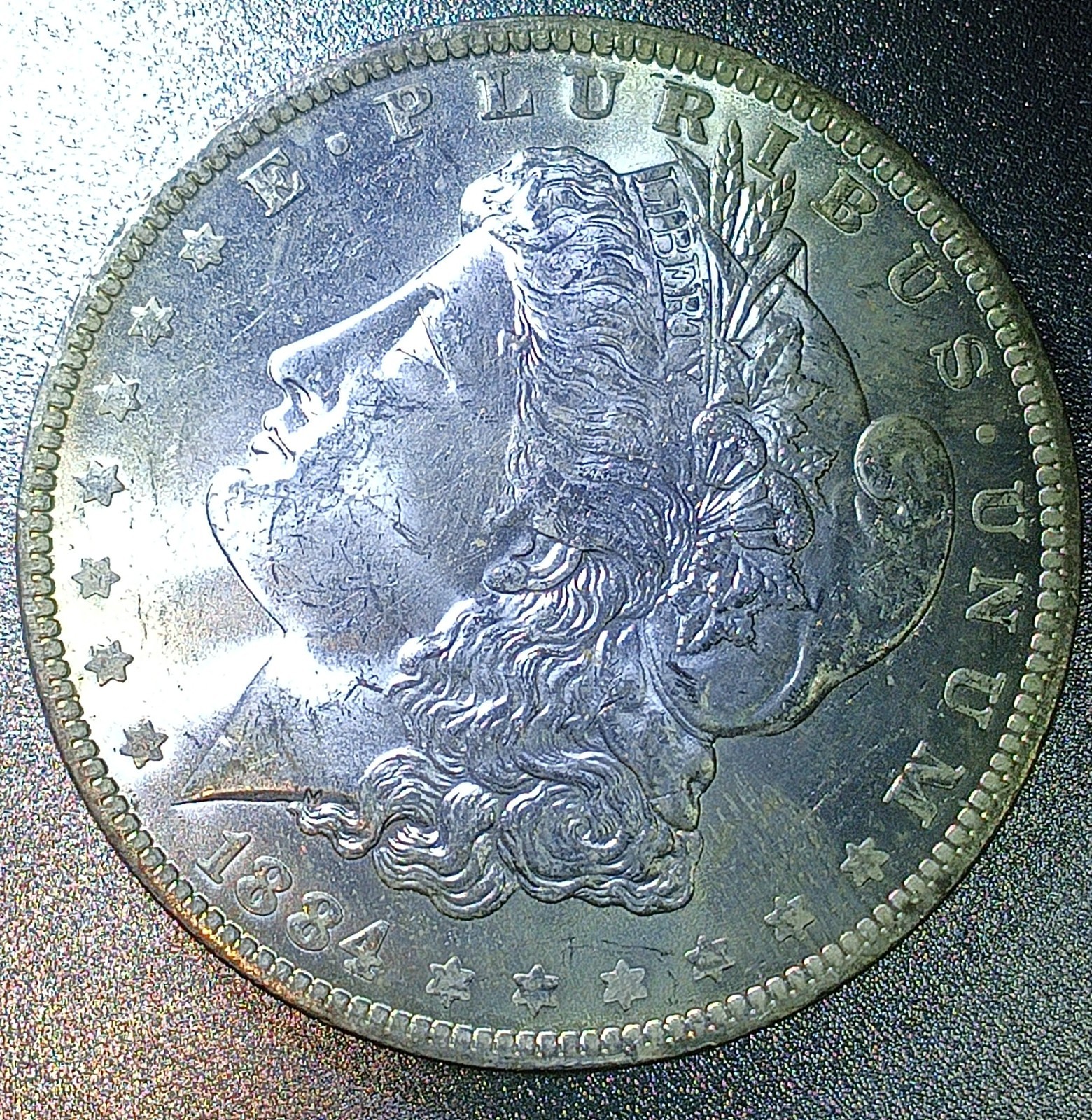*1884-O Morgan Silver Dollar BU UNC Proof-like *1884-O Morgan Silver Dollar BU UNC Proof-like