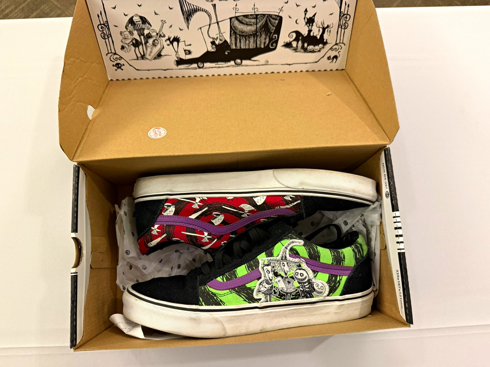 VANS Old Skool x Disney Nightmare Before Christmas Jack Skellington Men 10 MPN VANS Old Skool x Disney Nightmare Before Christmas Jack Skellington Men 10 MPN