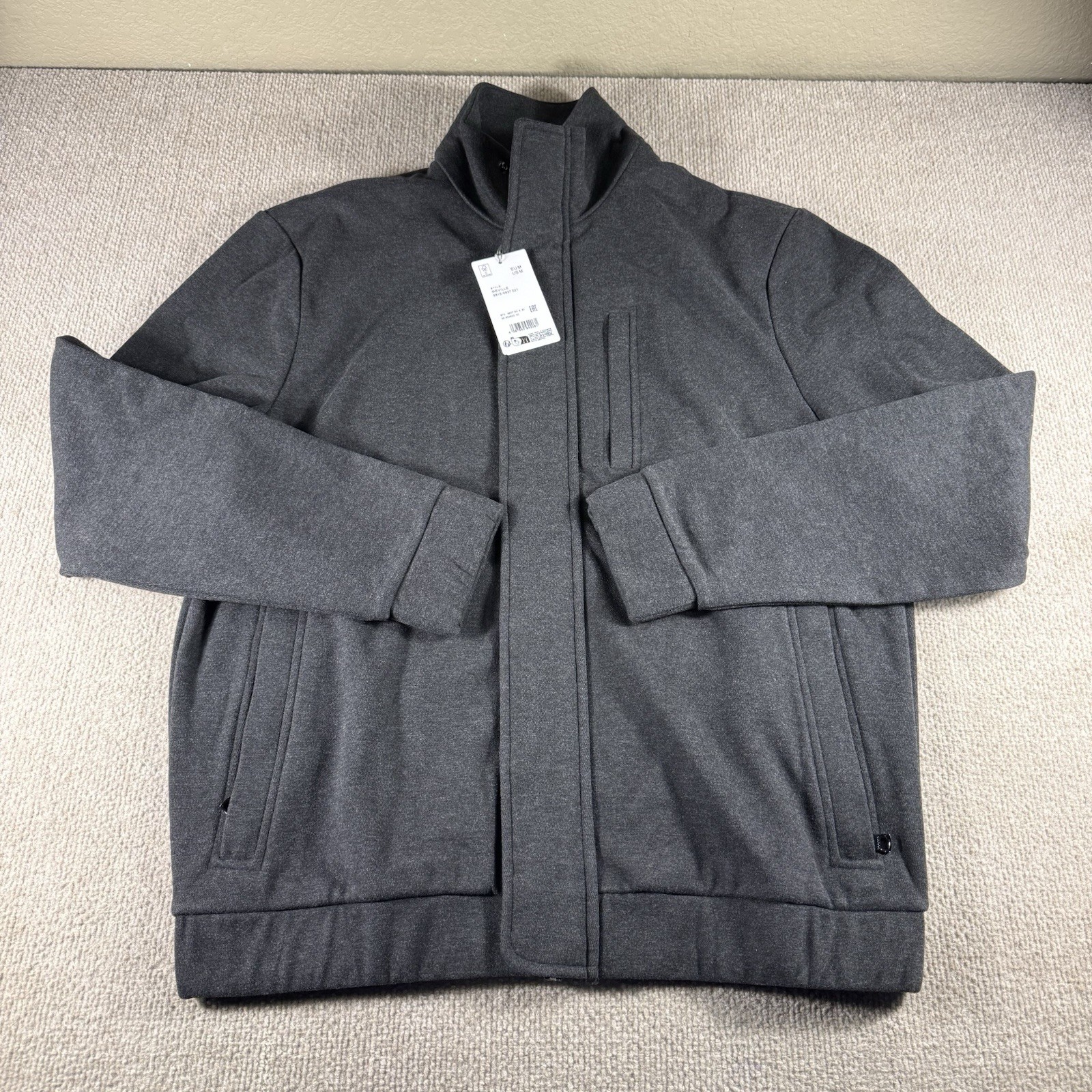 BOGNER Men\'s Meville Jacket Polyester Wool US Medium Dark Grey Designer $680 BOGNER Men\'s Meville Jacket Polyester Wool US Medium Dark Grey Designer $680