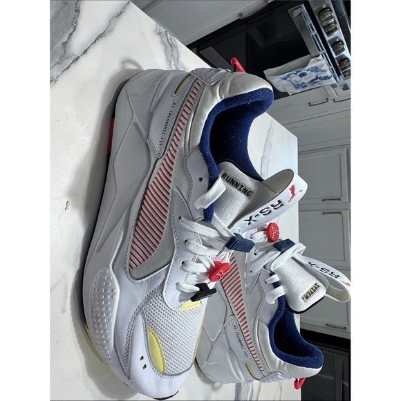 Puma RS-X Sneakers Mens 10 White Good Ergonomic Fit Running Shoes