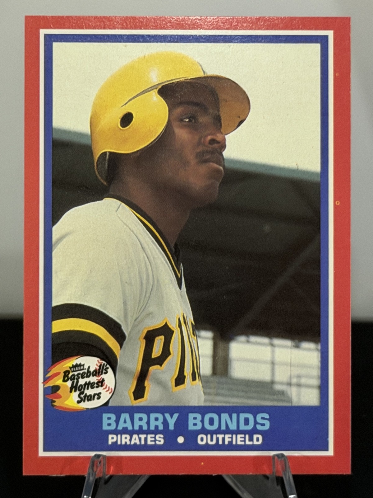 1987 Fleer Baseball's Hottest Stars #5 Barry Bonds (RC) 1987 Fleer Baseball's Hottest Stars #5 Barry Bonds (RC)