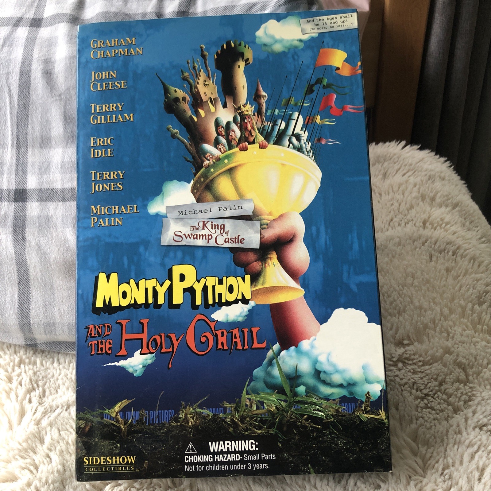 Sideshow Monty Python Holy Grail King of the Swamp NIB With Mildew On Clothing. Sideshow Monty Python Holy Grail King of the Swamp NIB With Mildew On Clothing.