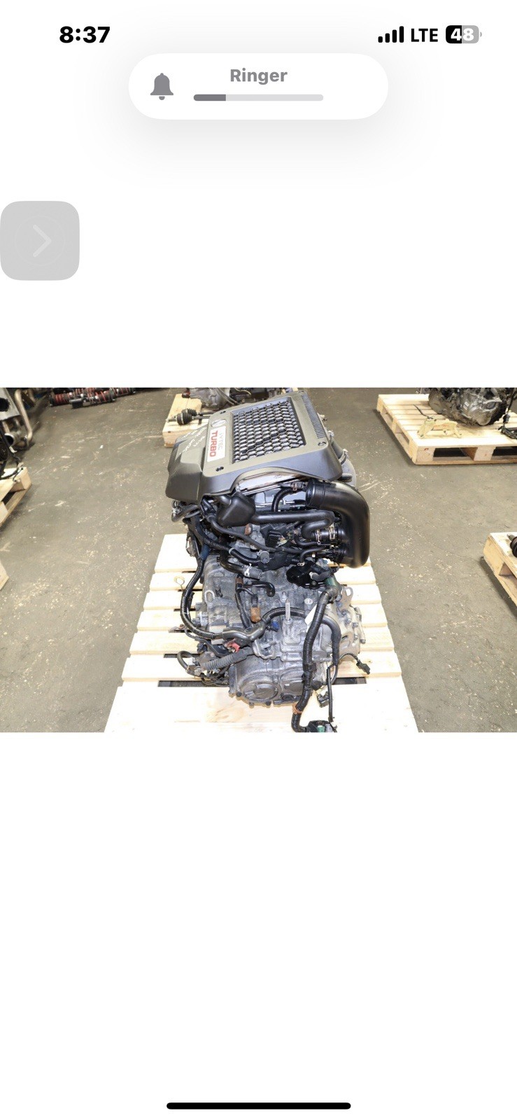 2010-2012 Acura RDX k23A1 2.3 Turbo Engine 2010-2012 Acura RDX k23A1 2.3 Turbo Engine