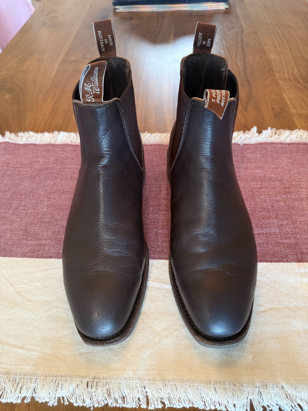 R.M. Williams Comfort Craftsman Boot Chestnut 8.5G, US9.5D R.M. Williams Comfort Craftsman Boot Chestnut 8.5G, US9.5D