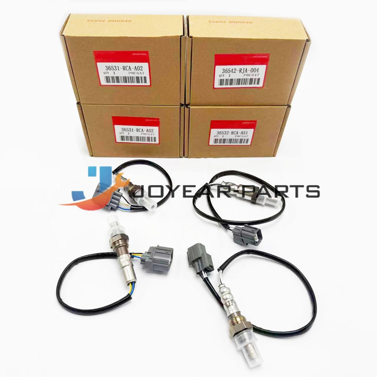 OEM 4PCS Oxygen Sensor For Honda Accord Odyssey Pilot Ridgeline Acura MDX 3.5L