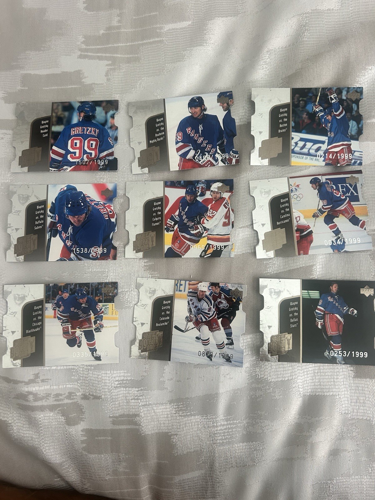 1998-99 Upper Deck Year Of The Great One Quantum 1 Complete Set. A Beauty
