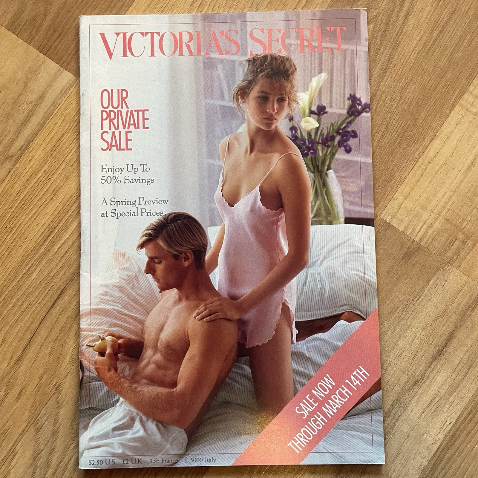 Victoria\'s Secret Catalog Private Sale 1985-1986 Alexandra Brochen VINTAGE Victoria\'s Secret Catalog Private Sale 1985-1986 Alexandra Brochen VINTAGE