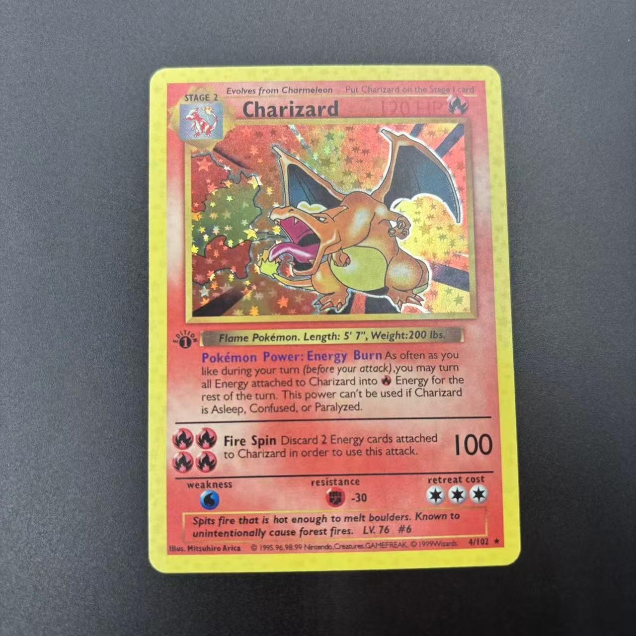 1999  1st Edition Set Charizard Venusaur Blastoise 25th Anniversary Cards..