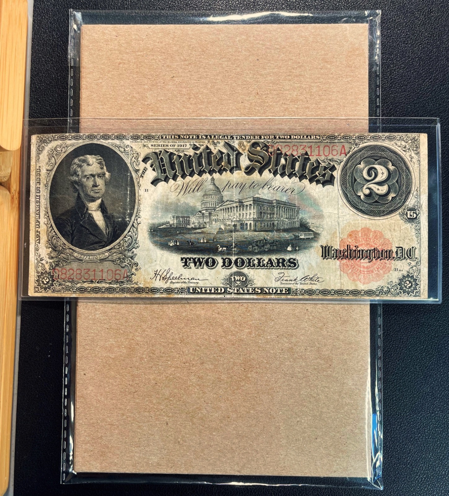 Fr. 60 1917 $2 Legal Tender 