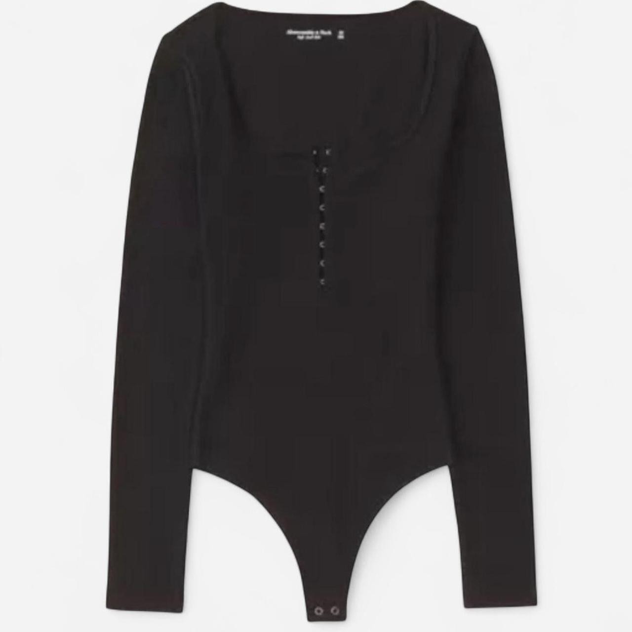 Abercrombie & Fitch Women's Black Bodysuit