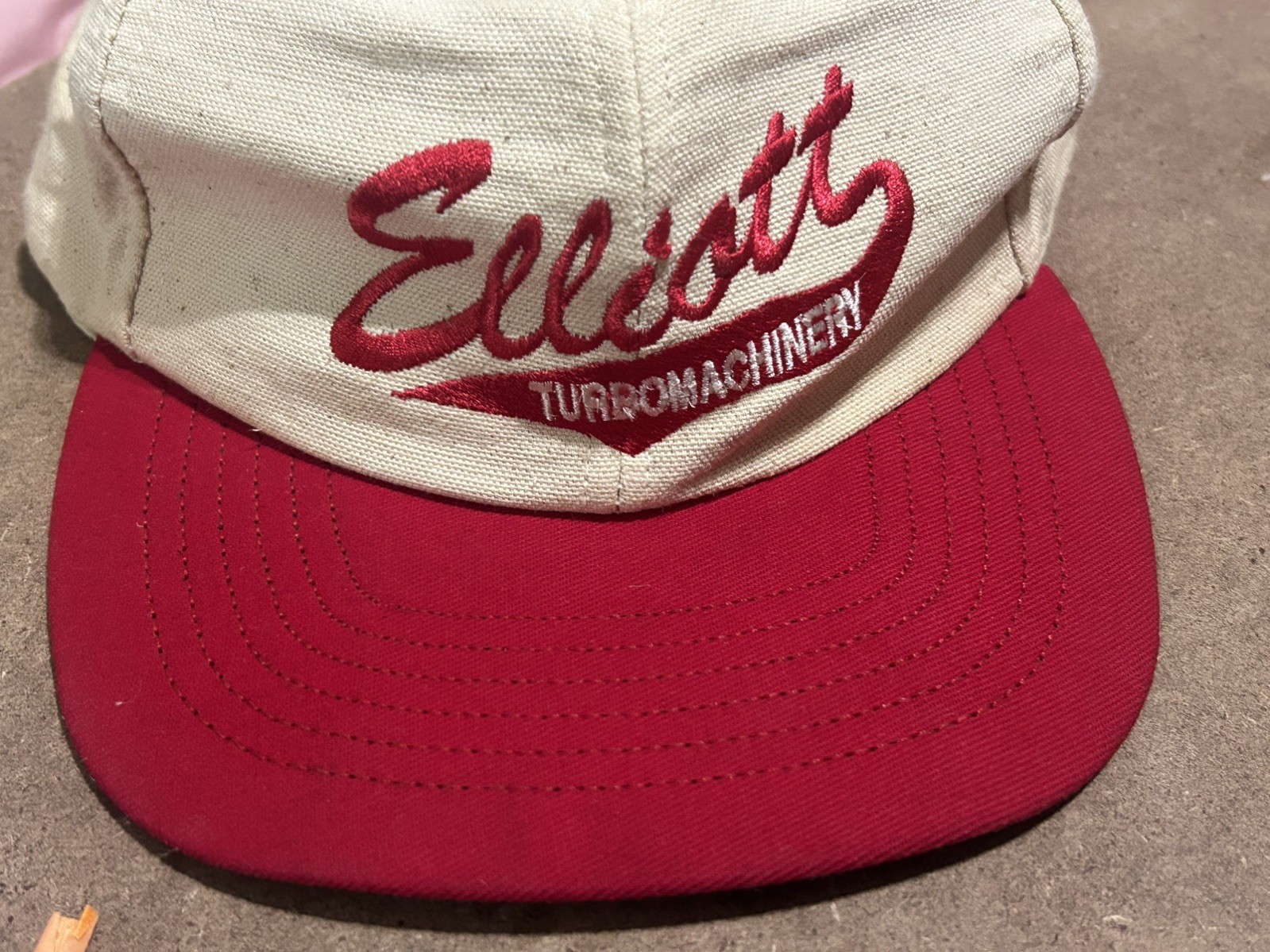 Vintage Elliott Turbomachinery Snapback Hat Trucker