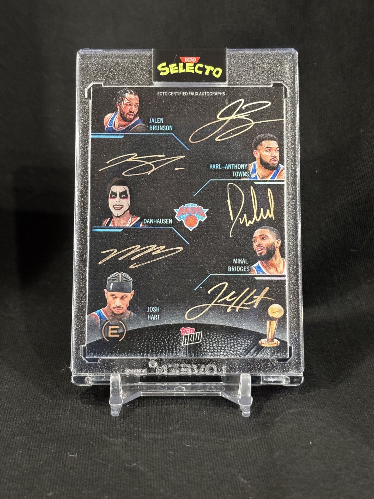 Danhausen New York Knicks MVP Custom Card Wrestling NBA Finals Parody Limited Ed Danhausen New York Knicks MVP Custom Card Wrestling NBA Finals Parody Limited Ed
