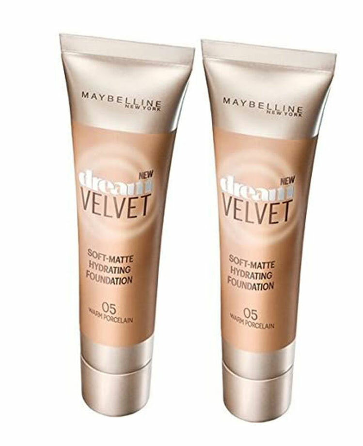 PACK OF 2 - Maybelline Dream Velvet Foundation Makeup