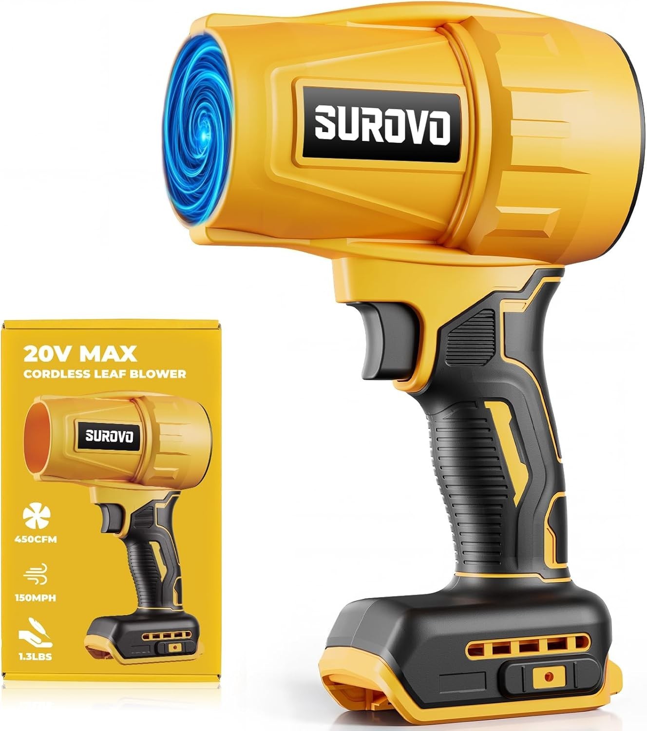 Cordless Leaf Blower Compatible with Dewalt 20V MAX Battery (Bare Tool) Cordless Leaf Blower Compatible with Dewalt 20V MAX Battery (Bare Tool)