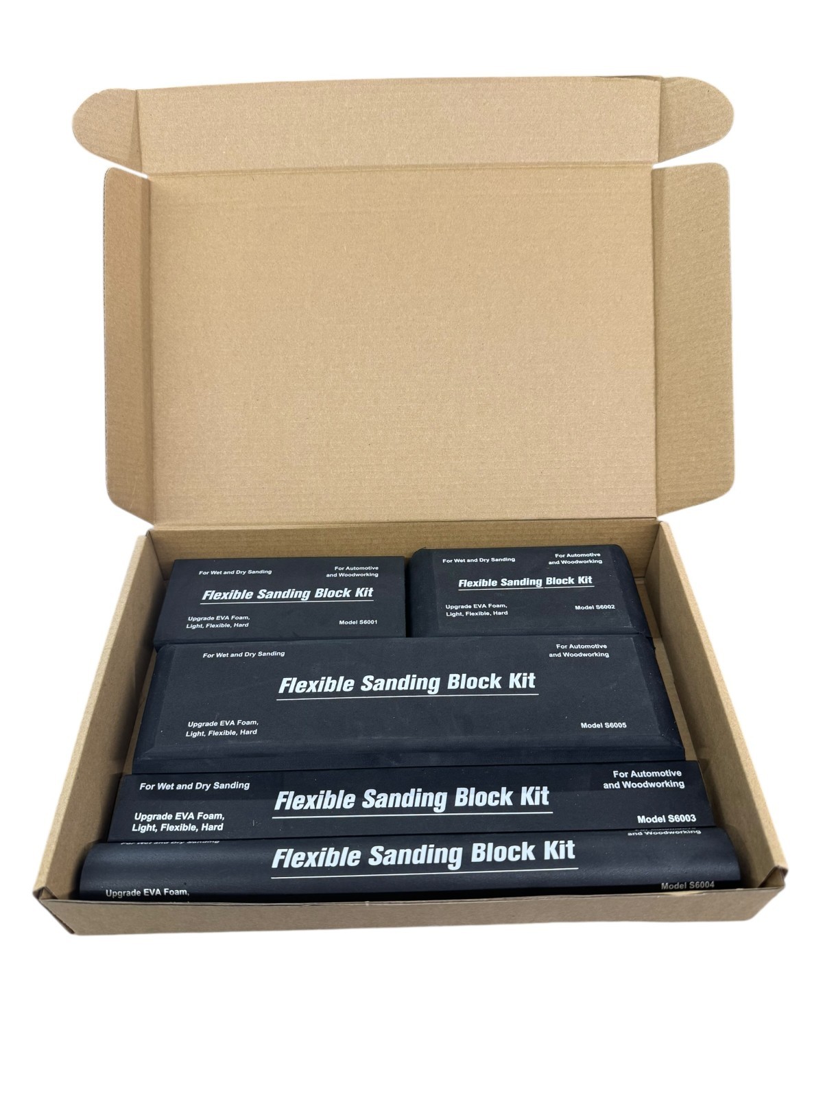 Sanding Block Kit similar to Dura Block AF44A , 6pc